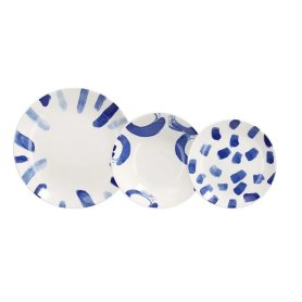 SERVIZIO PIATTI 18PZ MADISON PAINT