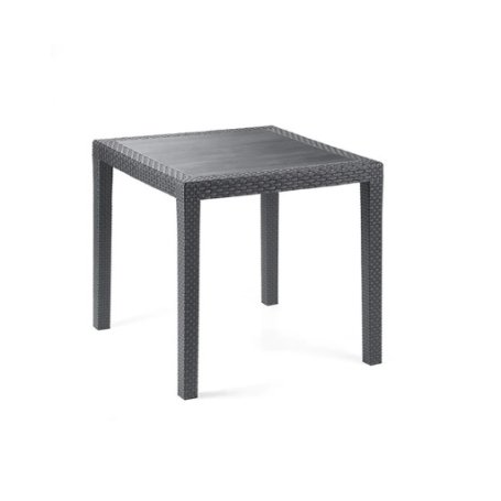 TAVOLO KING 79X79X72 ANTRACITE