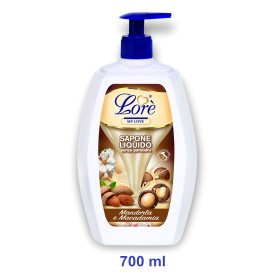 LORE' SAP.LIQ.700ML MAND.&MACAD.
