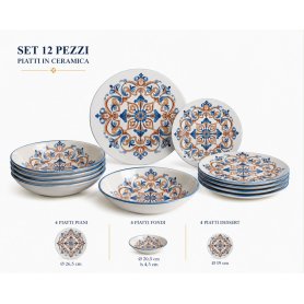 SERVIZIO PIATTI 12PZ SUPREMA