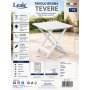 TAVOLO TEVERE BIANCO