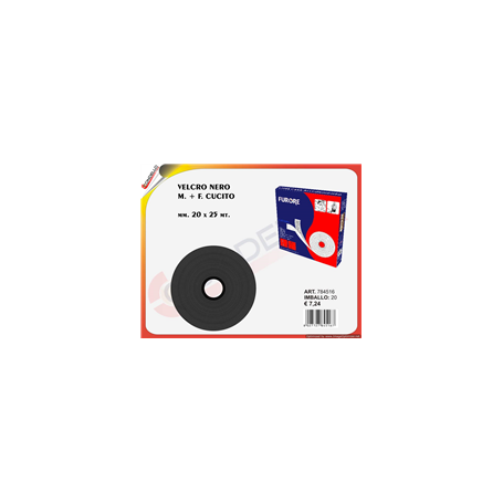 VELCRO CUCITO MT.25 NRO