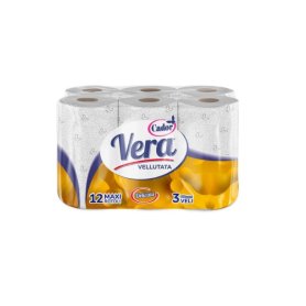 CADOR CARTA IG.VERA VELLUTATA X12 3V