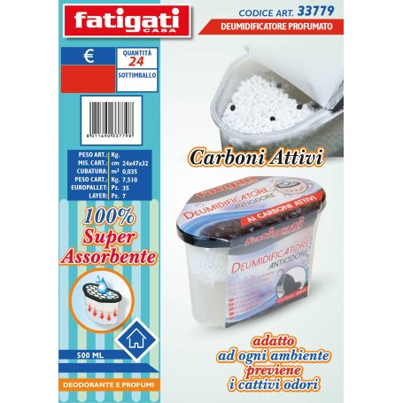 DEUMIDIFICATORE PROF.500ML CARBONE