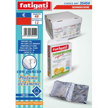 DEUMIDIFICATORE C/GANCIO 500ML