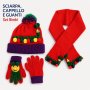 SCIARPA-CAPPELLO-GUANTI SET BIMBI