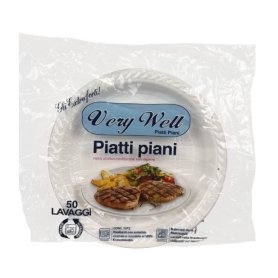 PIATTO RIUTILIZZ.VERYWELL 19PZ PIANO