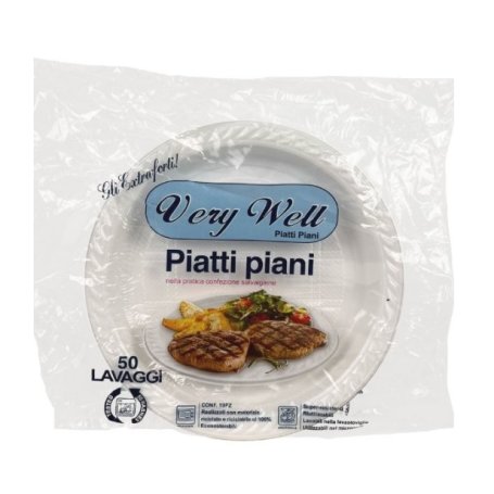 PIATTO RIUTILIZZ.VERYWELL 19PZ PIANO