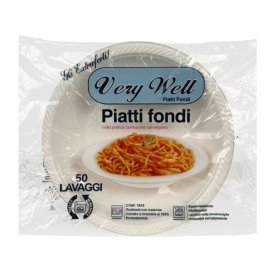 PIATTO RIUTILIZZ.VERYWELL 19PZ FONDI