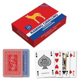 CARTE DA GIOCO RAMINO CAVALLINO ORO PL