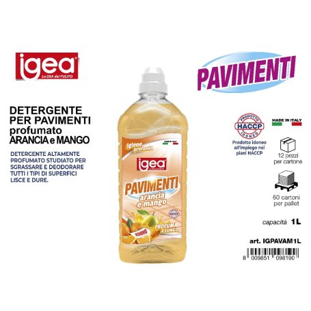 IGEA PAV.1LT ARANCIA E MANGO