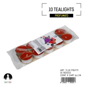 TEALIGHT 10PZ FRUTTI DI BOSCO
