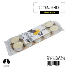 TEALIGHT 10PZ VANIGLIA