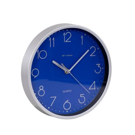 OROLOGIO DA PARETE D.25 JOLLY BLU/SILVER