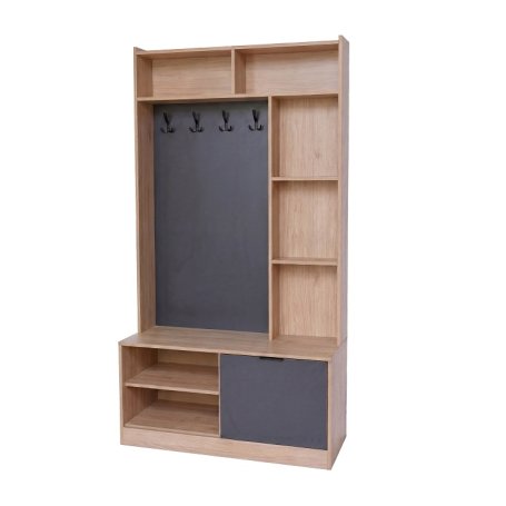 INGRESSO 90X34X180 OAK ANTRACITE