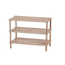 SCAFFALE WOODY 3 PIANI NATURALE