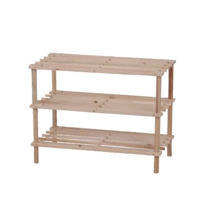 SCAFFALE WOODY 3 PIANI NATURALE