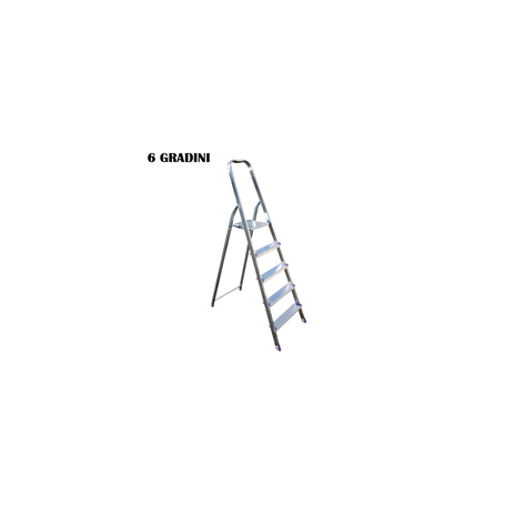 SCALA DOMINA ALLUMINIO 6 GRADINI