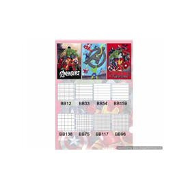 QUADERNO RIG. 1R AVENGERS A4