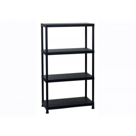 SCAFFALE UNIVERSAL 84-4 BLACK H138X80X40