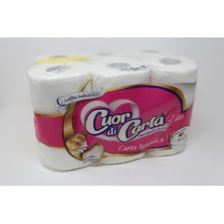CUOR DI CARTA IGIENICA ELITE X12