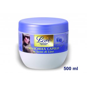 LORE' MASC.CAPELLI LISCI SEMI LINO 500ML